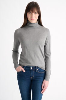 Fitted Turtleneck - Kinross Cashmere