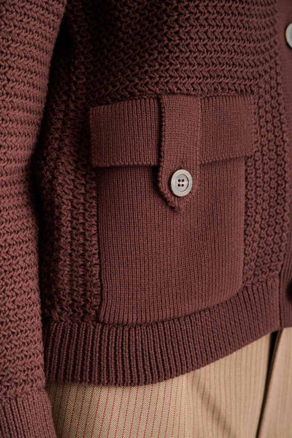 Utility Cardigan - Kinross Cashmere