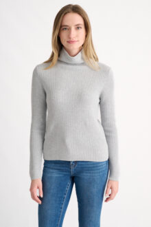 Sequin Rib Funnel - Kinross Cashmere