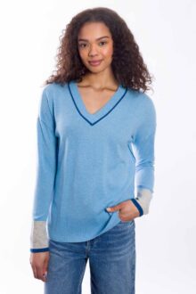 Color Tipped Easy Vee