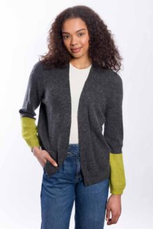 Lofty Color Block Cardigan