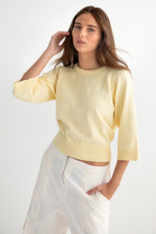 3 Qtr Slv Raglan Crew