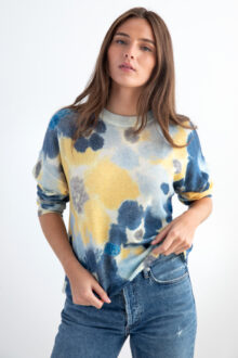 Floral Print Crew