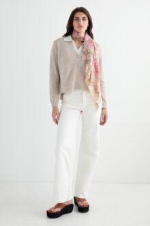 Destination Dots Scarf - Flamingo