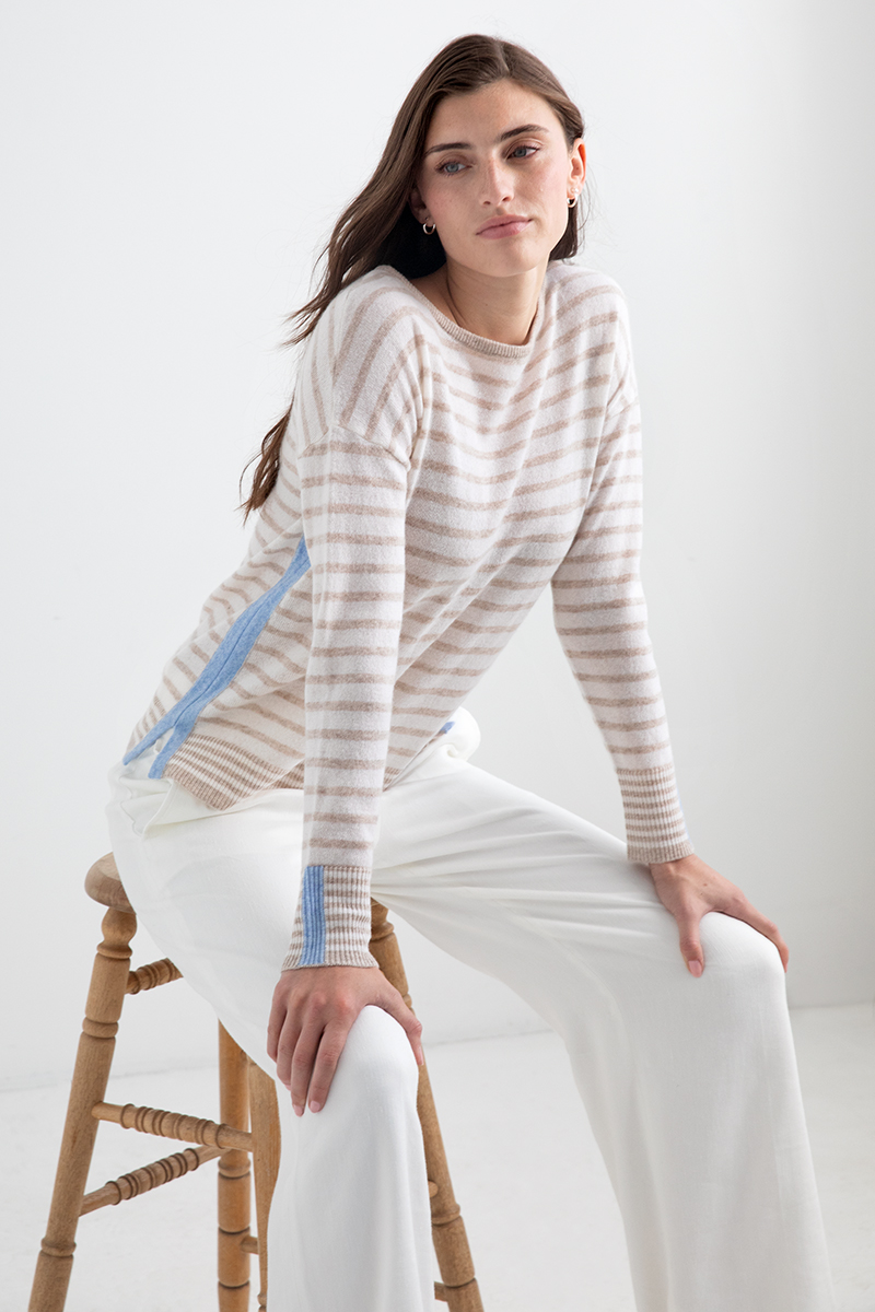 Breton Color Pop Pullover
