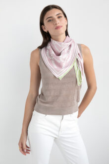 Reversible Sailor Knots Scarf -  Dolce