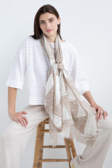 Sail Away Print Scarf