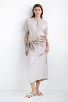 Double Knit A-Line Skirt