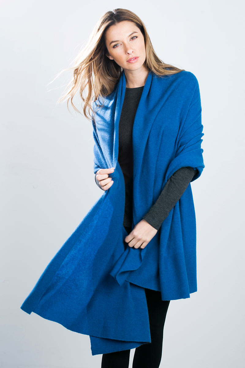 Kinross Cashmere | Oversized Cashmere Travel Wrap