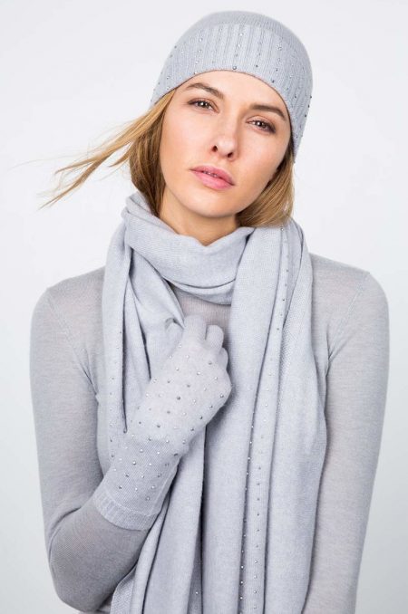 Crystal Cashmere Gloves Kinross Cashmere