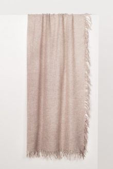 Ombre Fringe Scarf - Doeskin Kinross Cashmere