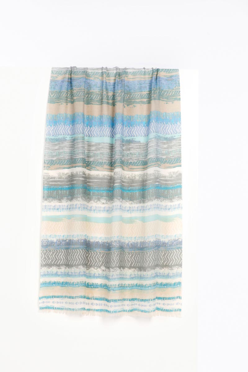Printed & Woven Scarves - Resort 2016 - Kinross Cashmere 100% Cashmere