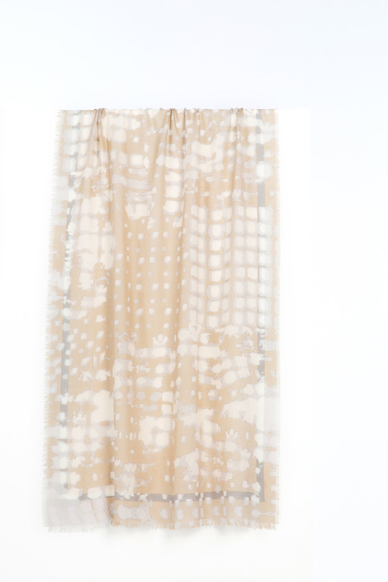Printed & Woven Scarves - Resort 2016 - Kinross Cashmere 100% Cashmere