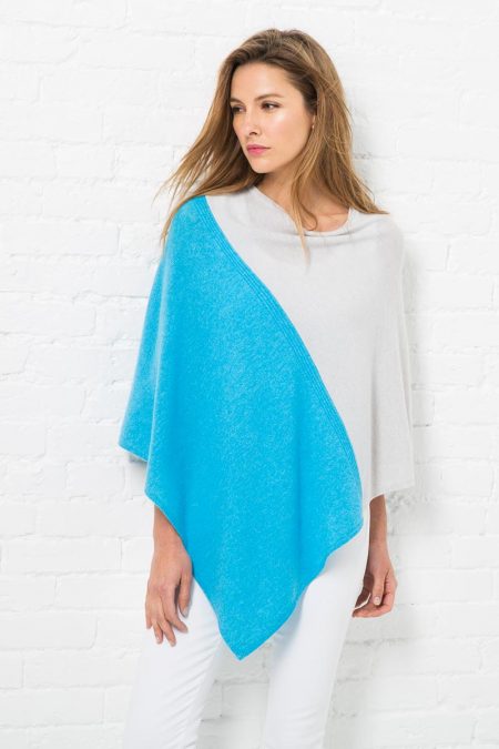 Ponchos & Wraps - Resort 2016 - Kinross Cashmere 100% Cashmere