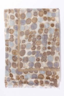 Kinross Cashmere | Spring 2016 | Dot Print Scarf