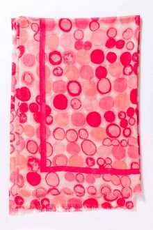 Kinross Cashmere | Spring 2016 | Dot Print Scarf