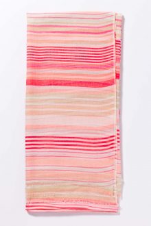 Kinross Cashmere | Spring 2016 | Printed Stripe Scarf