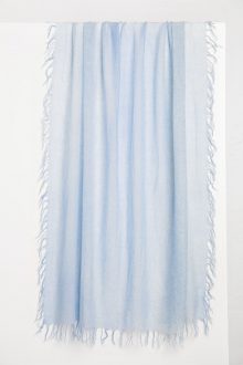 Ombre Fringe Scarf - Ciel Kinross Cashmere