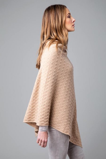 Cable Topper - Kinross Cashmere