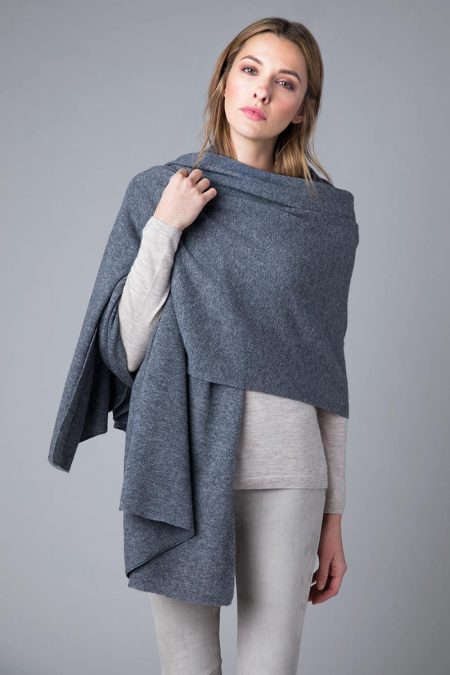 FWT Jersey Travel Wrap - Kinross Cashmere