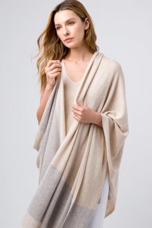 Jacquard Travel Wrap - Kinross Cashmere