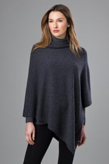 Crystal Poncho - Kinross Cashmere