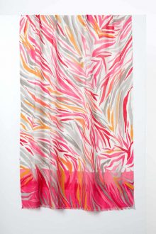 Desert Skin Print Scarf - Paradise - Kinross Cashmere