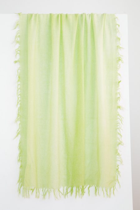 Spray Print Scarf - Guava - Kinross Cashmere