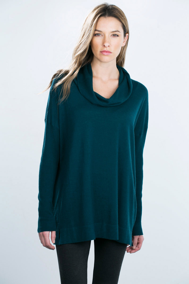 Kinross Cashmere | Oversized Cowlneck