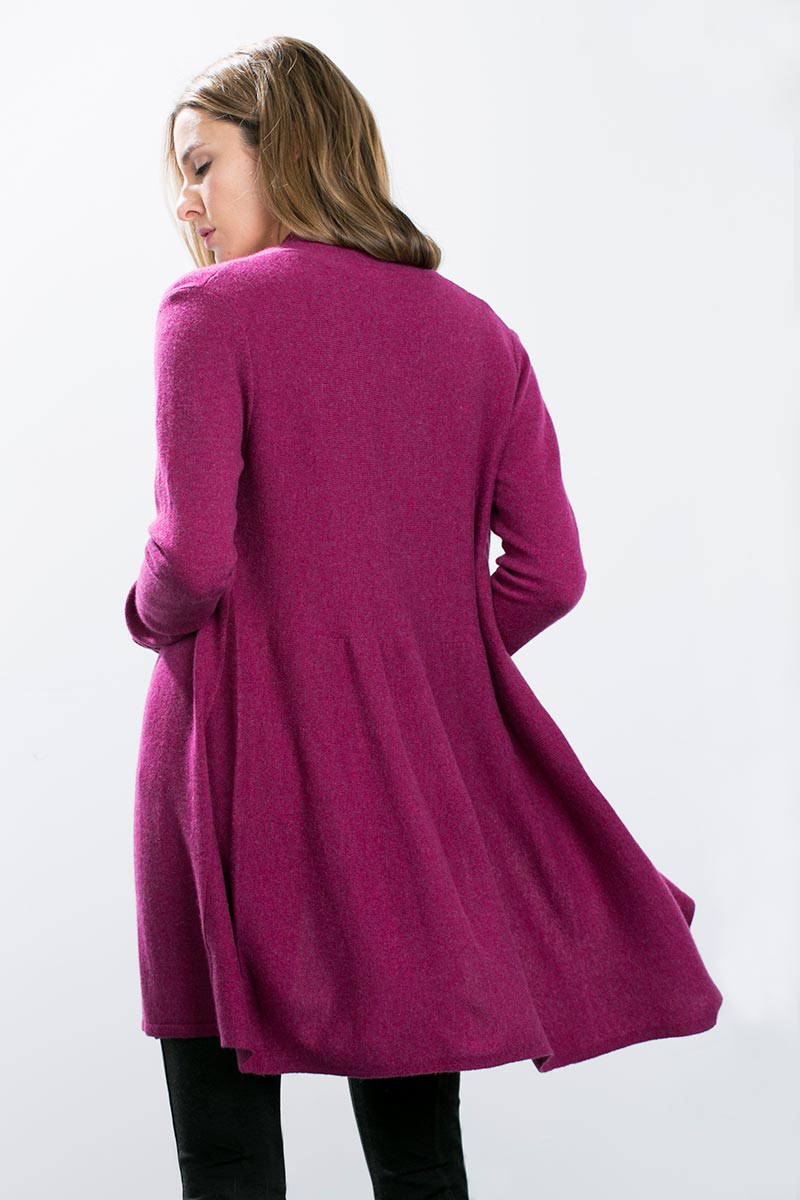 Kinross Cashmere | Swing Drape Cardigan