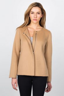 Zip Short Jacket Kinross Cashmere