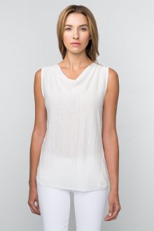 Kinross Cashmere | Spring 2016 | Drape Neck Tank