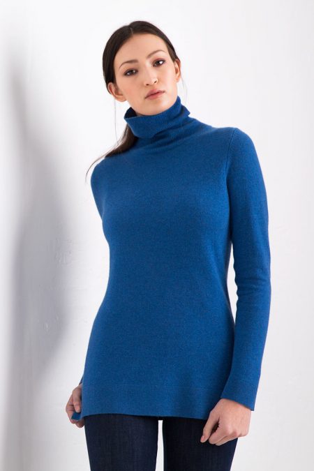 Fitted Turtleneck Kinross Cashmere 100% Cashmere