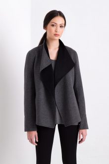 Reversible Jacket Kinross Cashmere 100% Cashmere