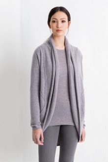 Easy Circle Cardigan Kinross Cashmere 100% Cashmere