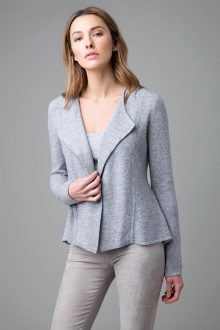 Flounce Cardigan - Kinross Cashmere