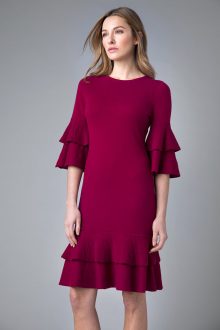 Flounce Party Dress - Kinross Cashmere