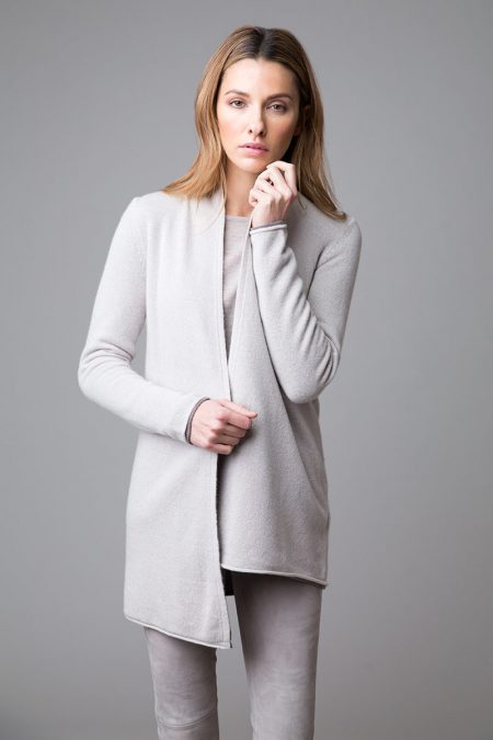 Reversible Cardigan - Kinross Cashmere