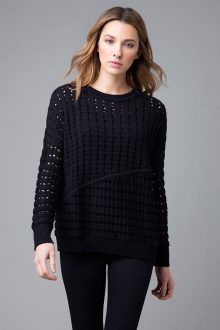 Open Stitch Pullover - Kinross Cashmere