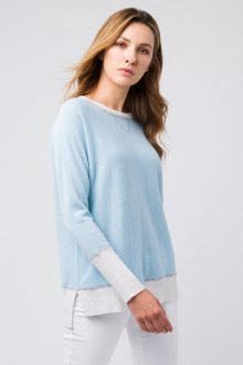 Hi Low Sweatshirt - Kinross Cashmere