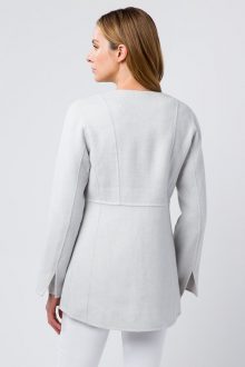 Rounded Hem Jacket - Kinross Cashmere