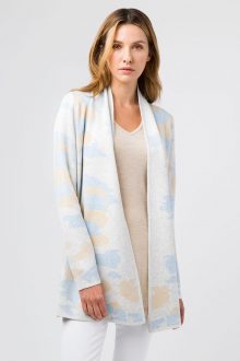 Camo Cardigan - Kinross Cashmere