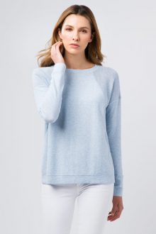 Mesh Dolman Pullover - Kinross Cashmere