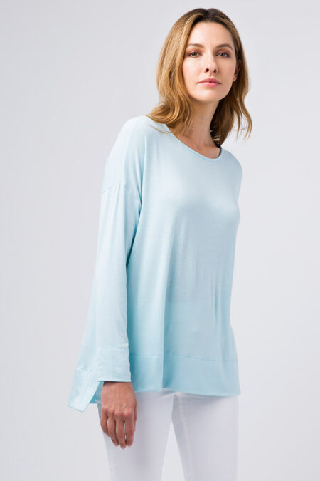 Hi Low Boatneck - Kinross Cashmere