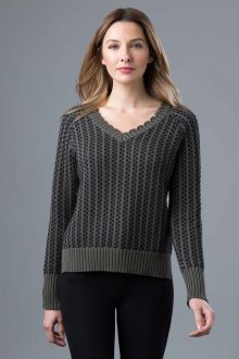 Jacquard Vee - Kinross Cashmere