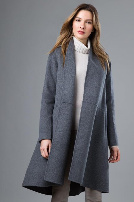 Swing Coat - Kinross Cashmere