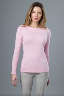 Shaped Boatneck - Kinross Cashmere