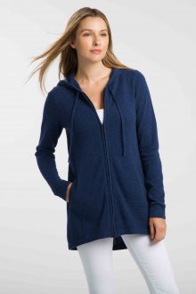 Zip Hoodie - Kinross Cashmere