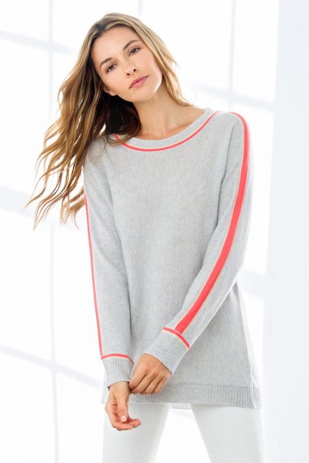 Color Play Sweatshirt - Kinross Cashmere