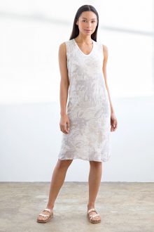 Tropical Camo Dress - Kinross Cashmere